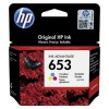 Tusz HP 653 kolor 3YM74AE