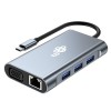 HUB Adapter TB USB C 8w1