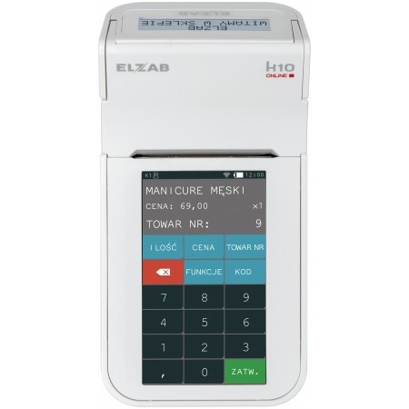 ELZAB K10 RÓŻOWY/BIAŁY